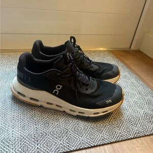 On Running Black Athletic Shoes